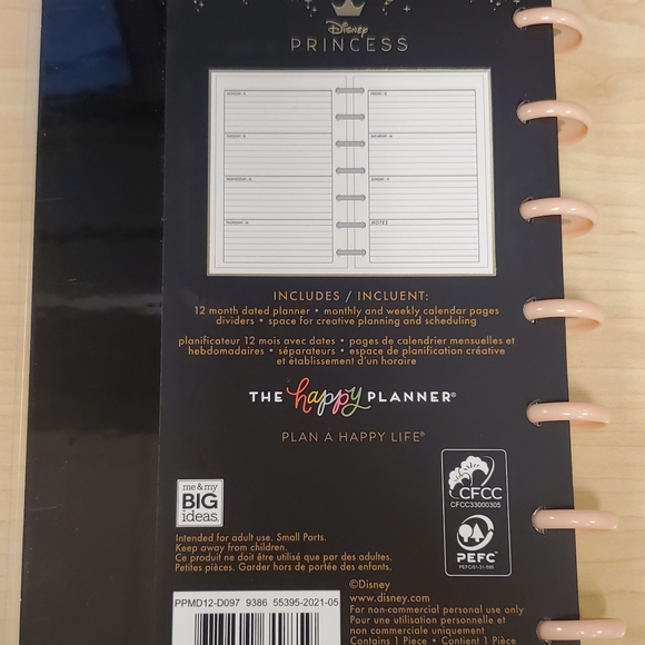 The Happy Planner Office The Happy Planner 222 Disney Princess